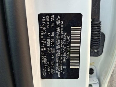 2026 Hyundai ELANTRA SEL Sport Plus