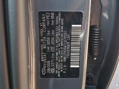 2026 Hyundai ELANTRA Limited