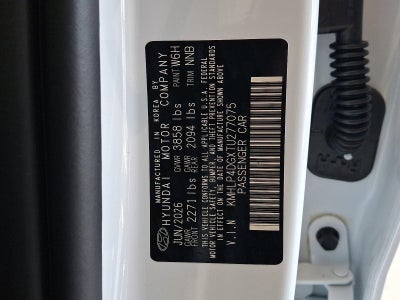 2026 Hyundai ELANTRA Limited
