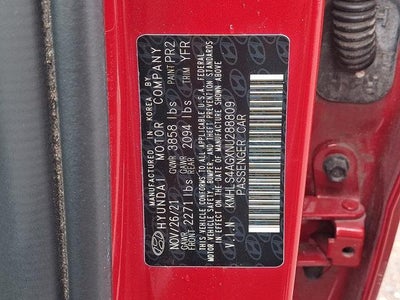 2022 Hyundai ELANTRA SEL IVT