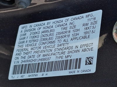 2018 Honda CR-V EX