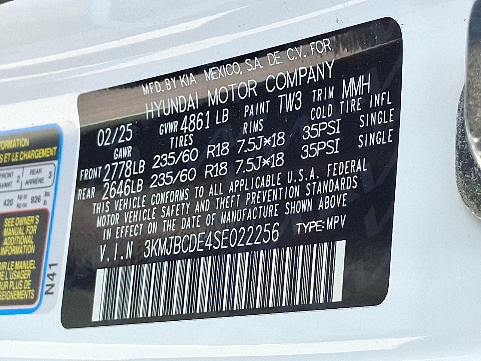 2025 Hyundai TUCSON SEL AWD