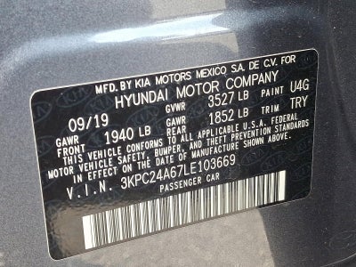 2020 Hyundai ACCENT SE