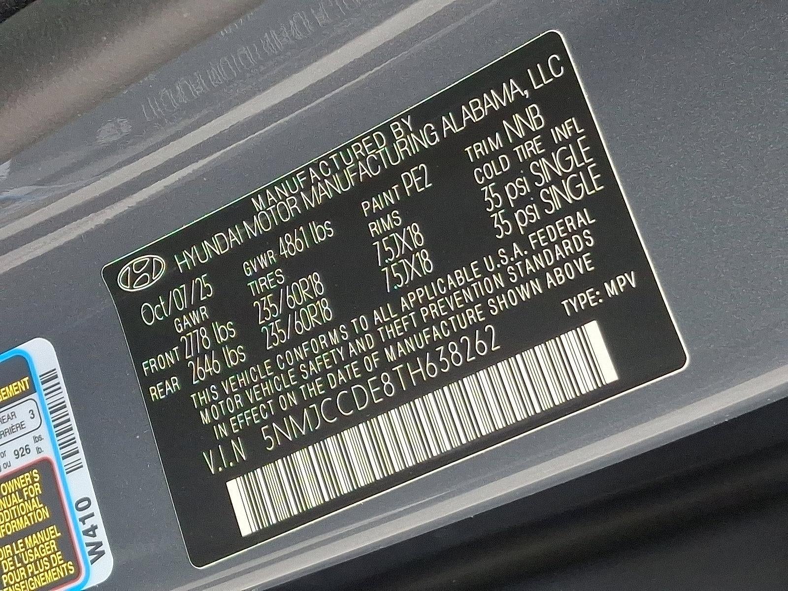 2026 Hyundai TUCSON SEL Premium AWD