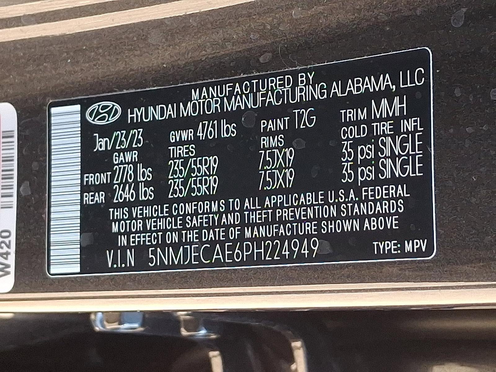 2023 Hyundai TUCSON Limited