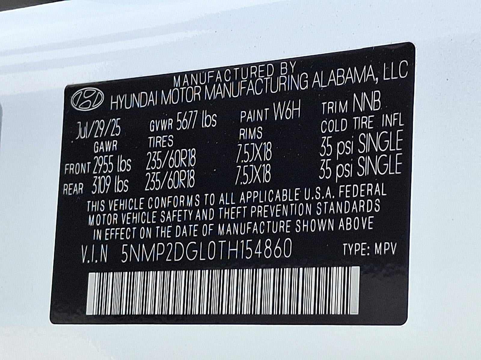 2026 Hyundai SANTA FE SEL