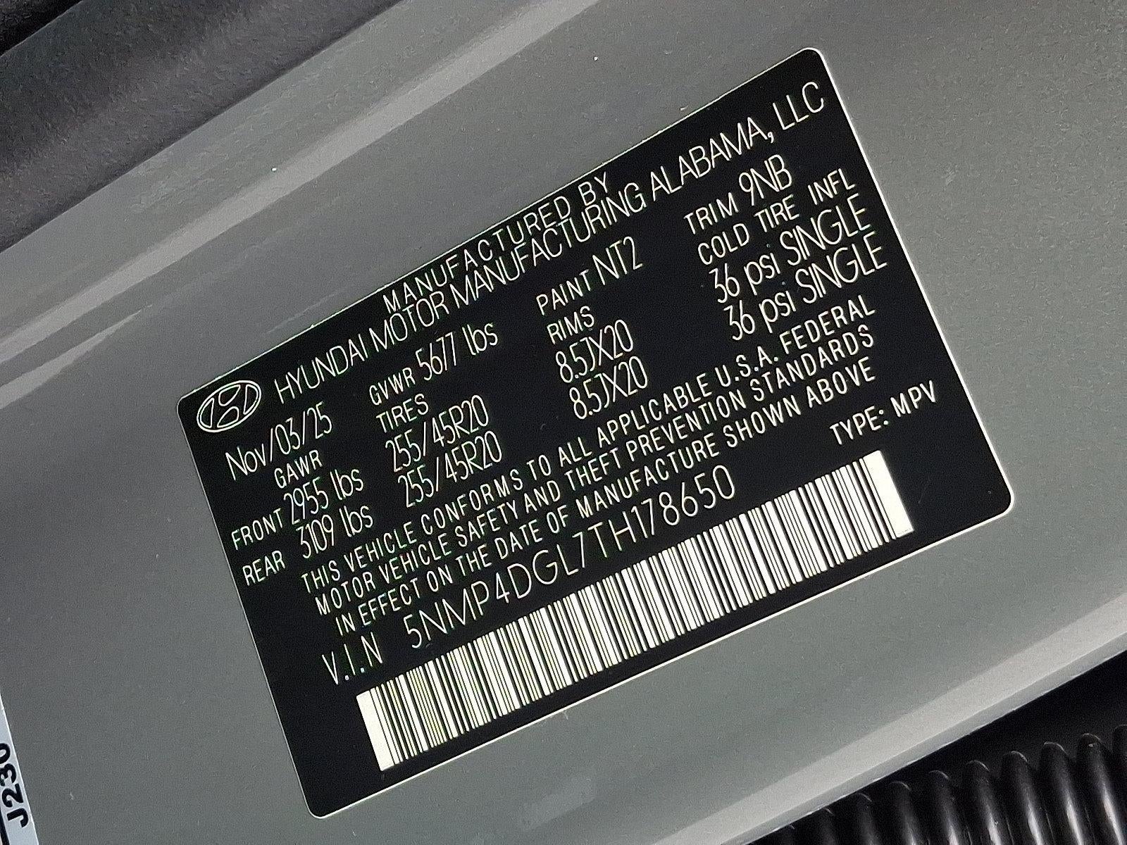 2026 Hyundai SANTA FE Limited AWD