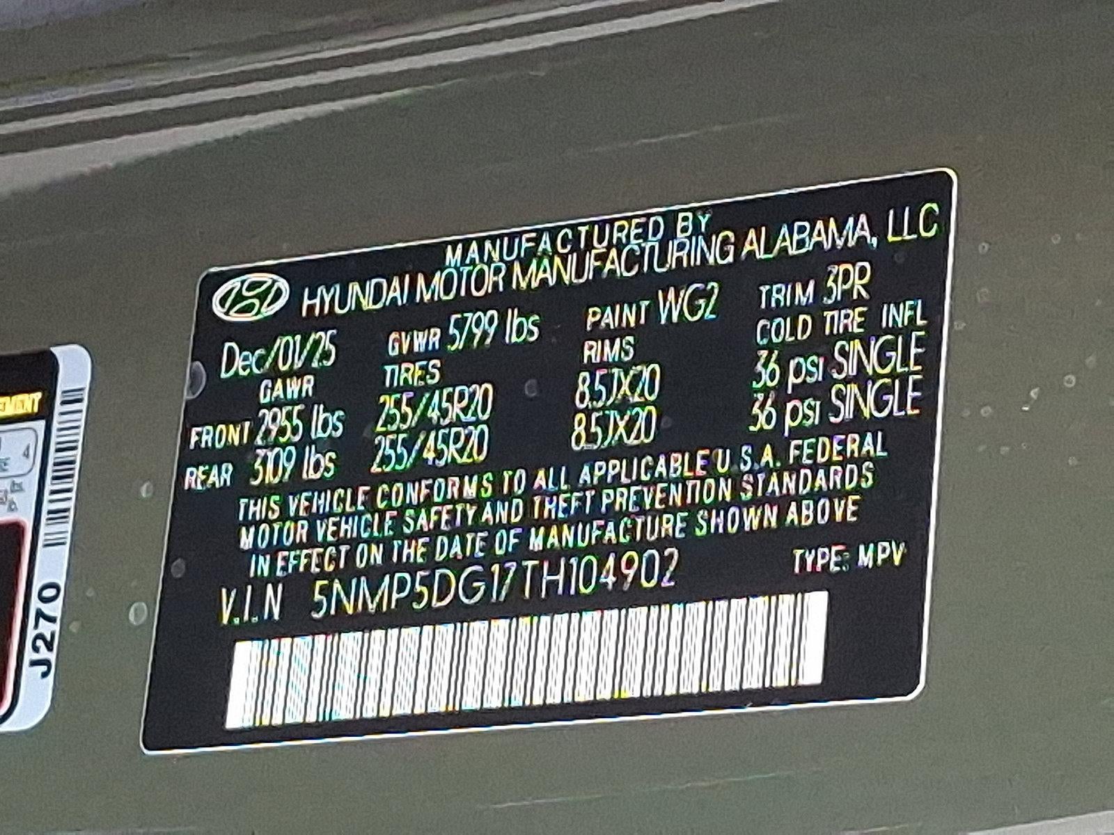 2026 Hyundai SANTA FE Hybrid Calligraphy