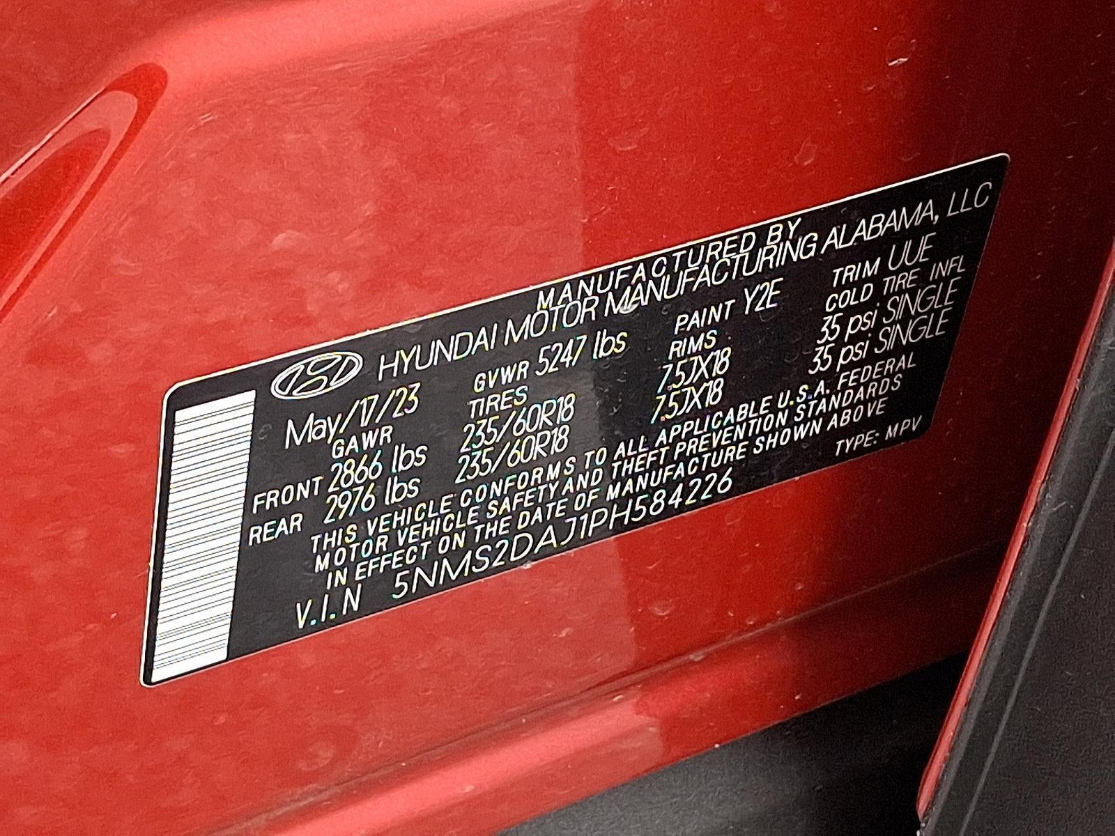 2023 Hyundai SANTA FE SEL