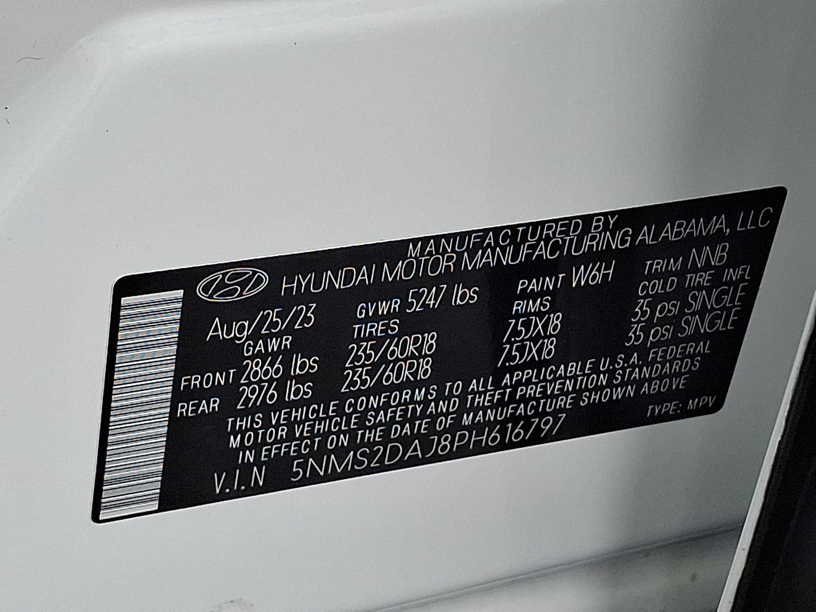 2023 Hyundai SANTA FE SEL