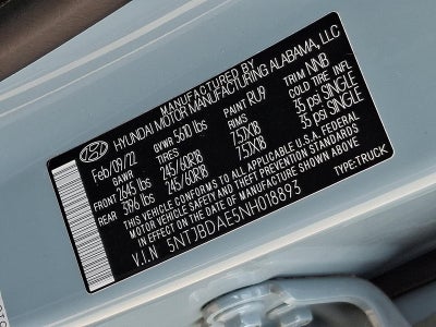 2022 Hyundai SANTA CRUZ SEL