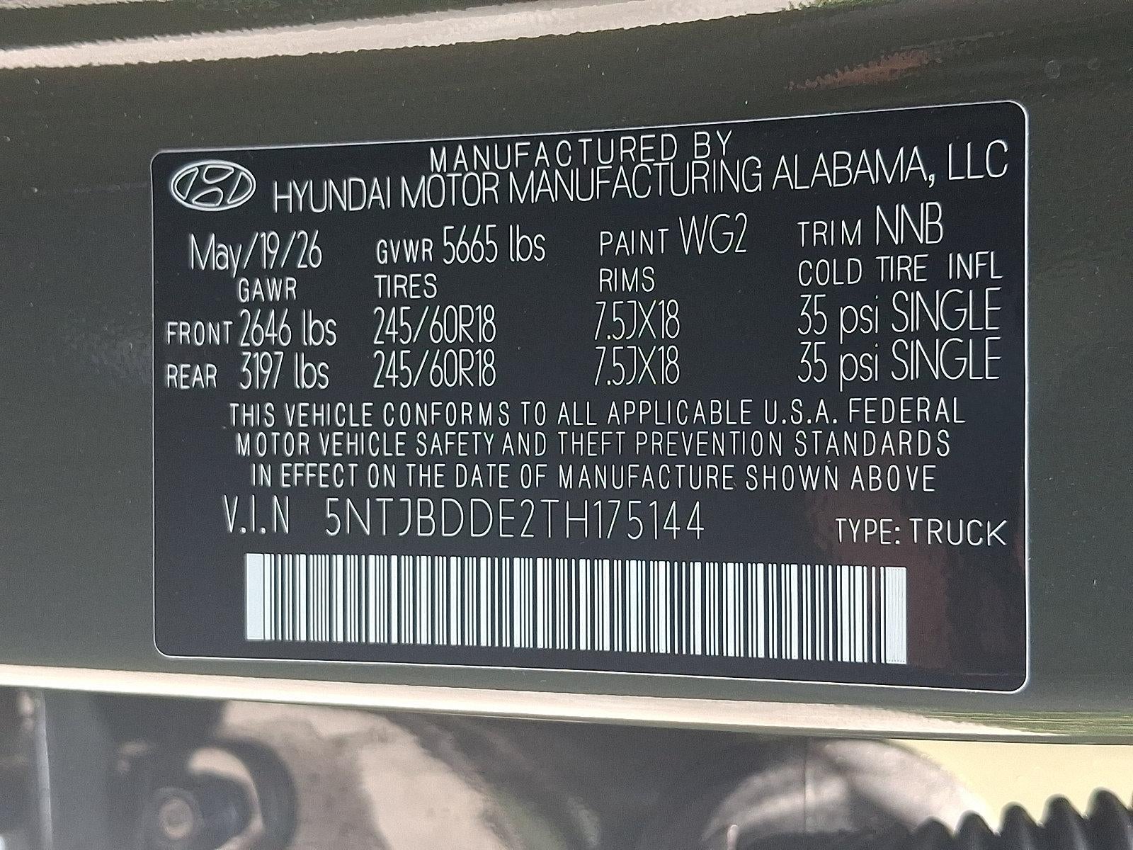 2026 Hyundai SANTA CRUZ SEL AWD