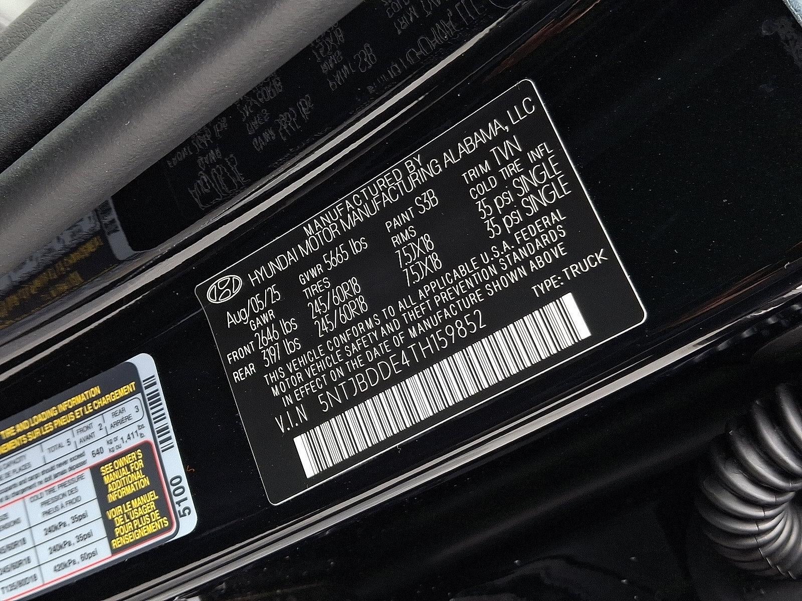 2026 Hyundai SANTA CRUZ SEL AWD