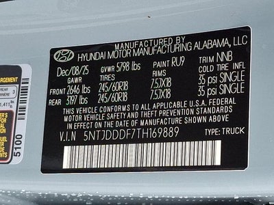 2026 Hyundai SANTA CRUZ XRT