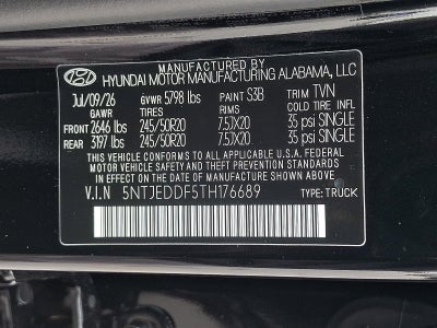 2026 Hyundai SANTA CRUZ Limited