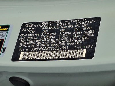 2027 Hyundai KONA SEL Sport AWD