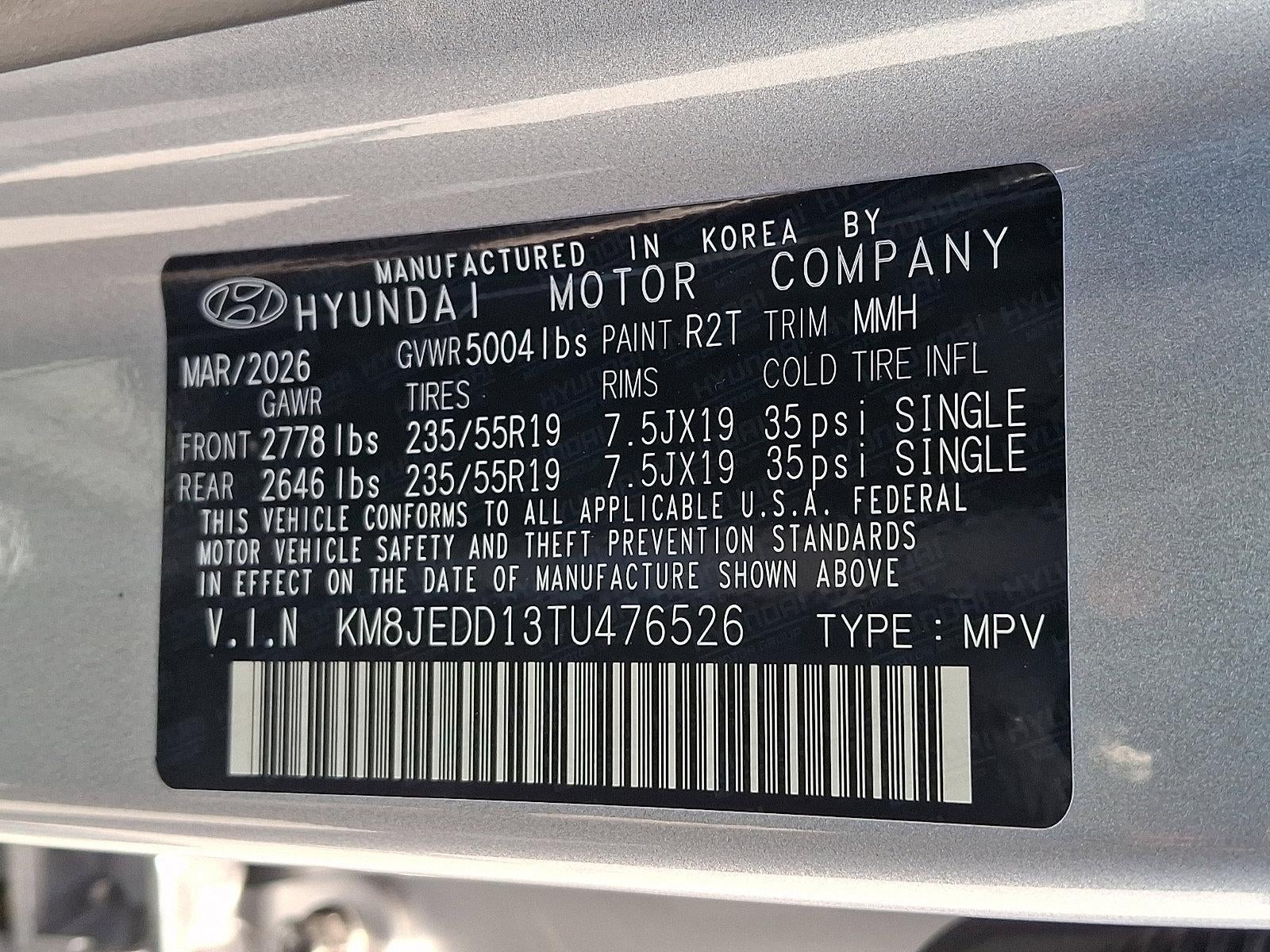 2026 Hyundai TUCSON Hybrid Limited