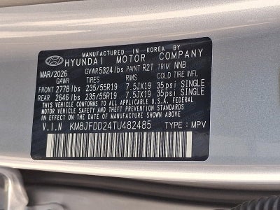 2026 Hyundai TUCSON Plug-In Hybrid Limited