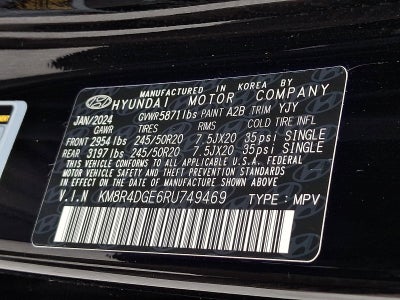 2024 Hyundai PALISADE SEL 7P