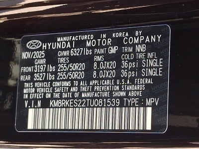 2026 Hyundai PALISADE Limited AWD