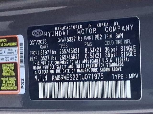 2026 Hyundai PALISADE Calligraphy AWD