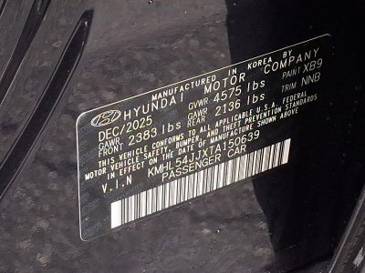 2026 Hyundai SONATA Hybrid Limited