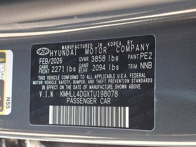 2026 Hyundai ELANTRA SE