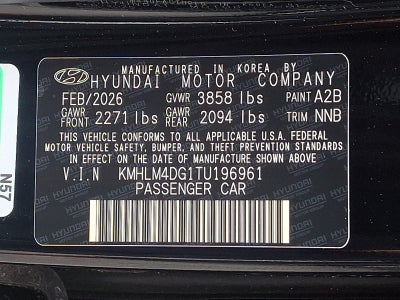 2026 Hyundai ELANTRA SEL Sport