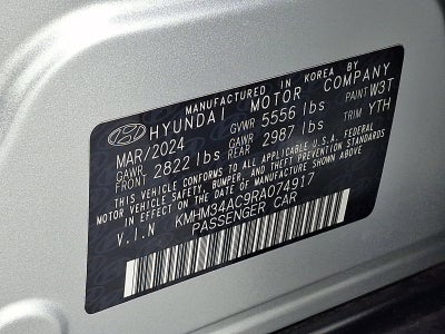 2024 Hyundai IONIQ 6 SEL