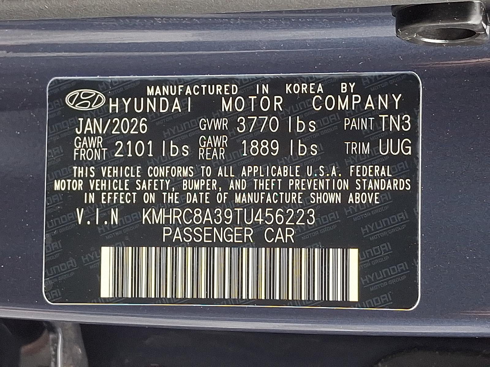 2026 Hyundai VENUE SEL w/Two-Tone Roof