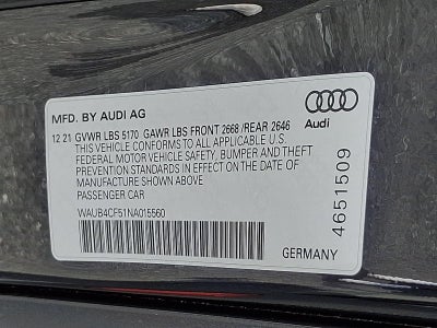 2022 Audi S5 Sportback Prestige