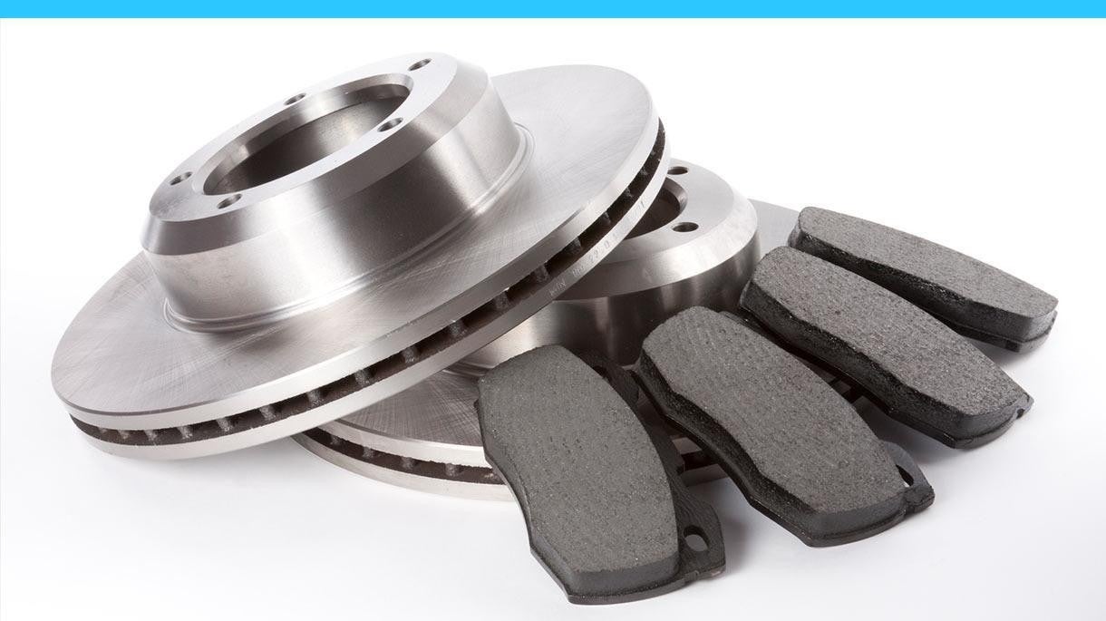 brake pads and brake rotors