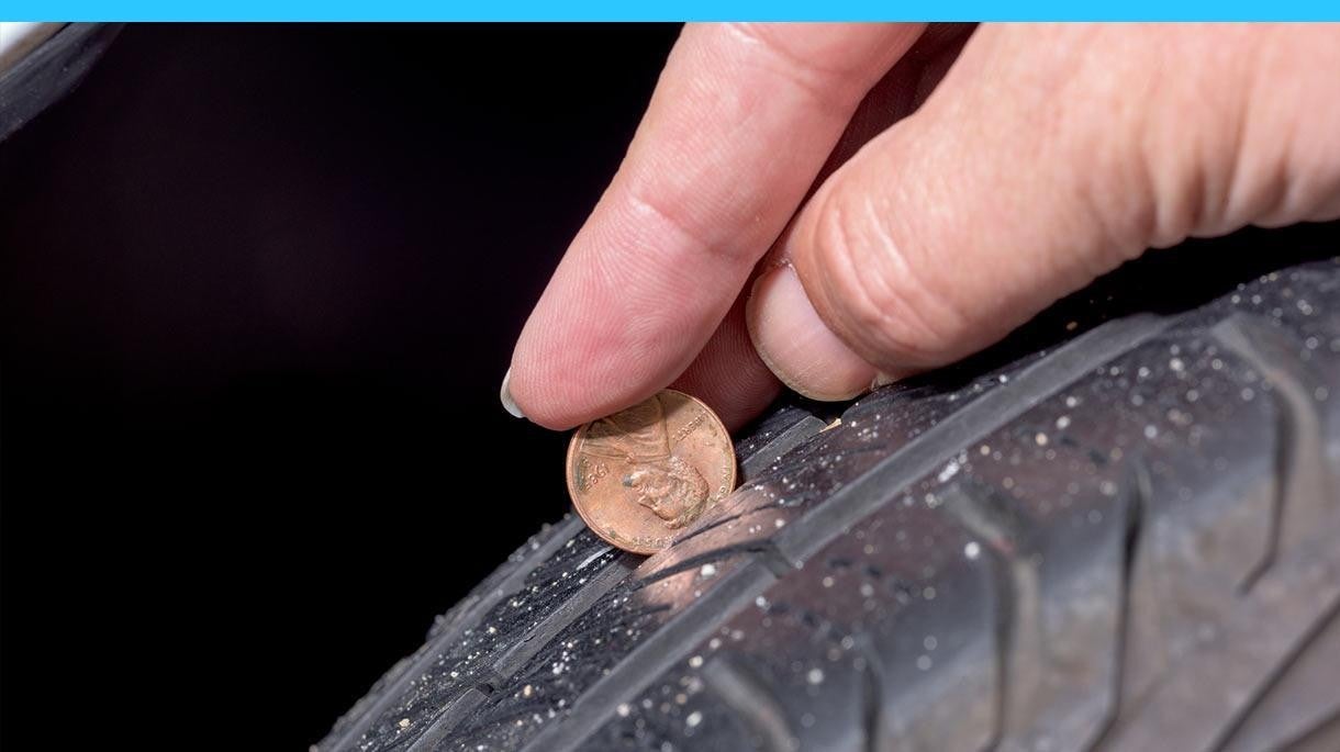 tire tread penny test